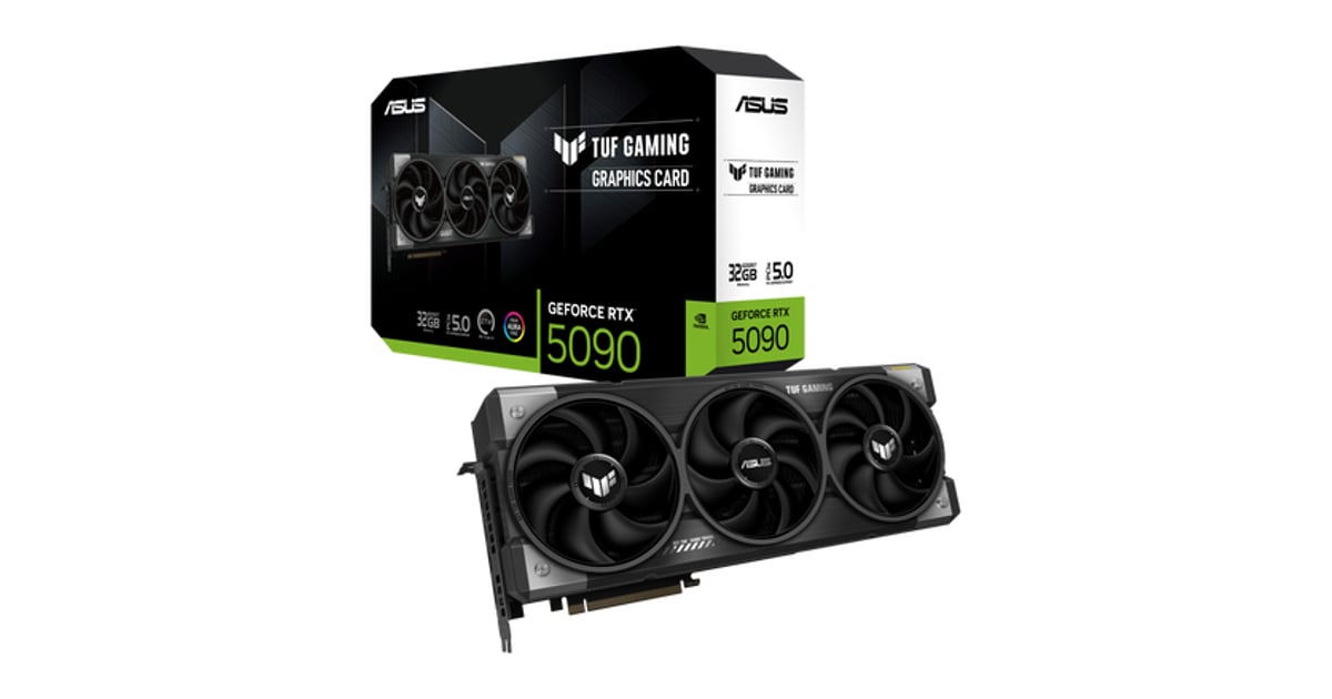 Track ASUS TUF Gaming GeForce RTX 5090 at Asus - TrackaLacker