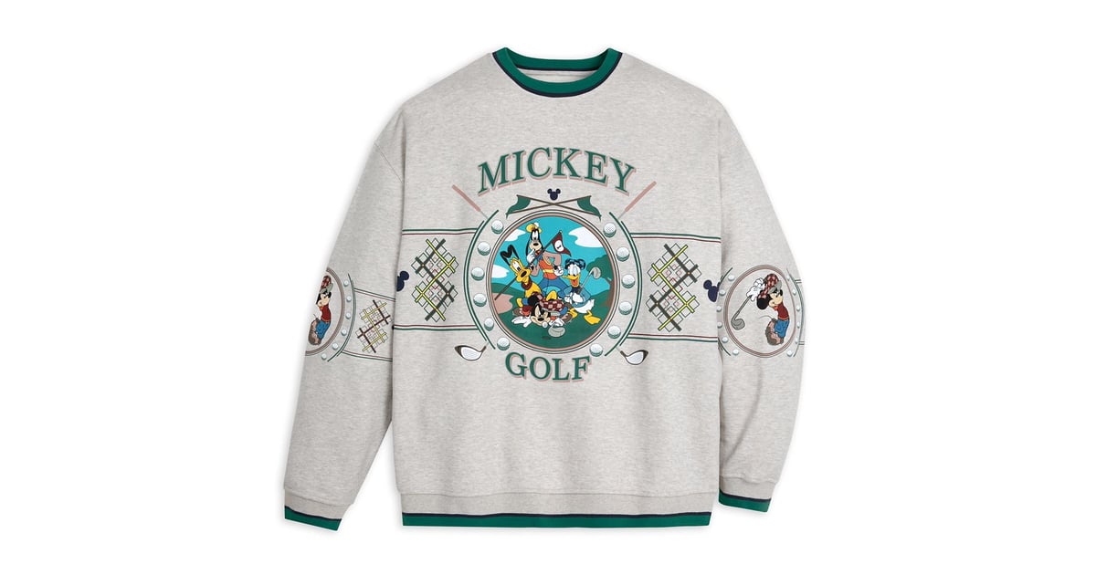 Track Mickey Mouse and Friends Golf Pullover Sweatshirt for Adults