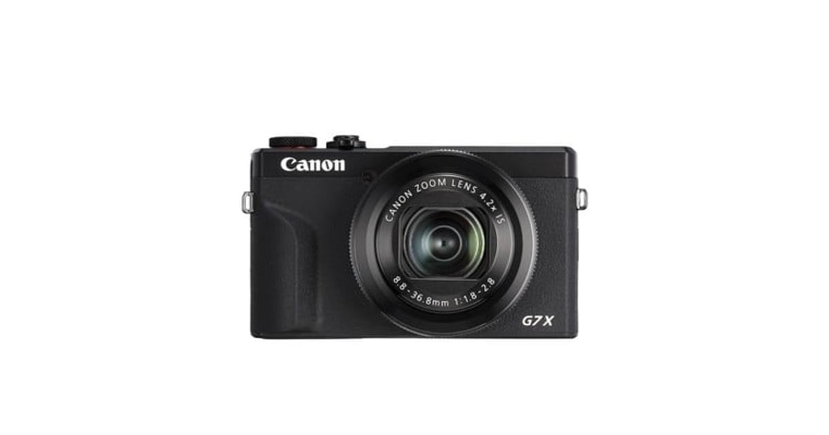 Track Canon PowerShot G7 X Mark III - Black at Target