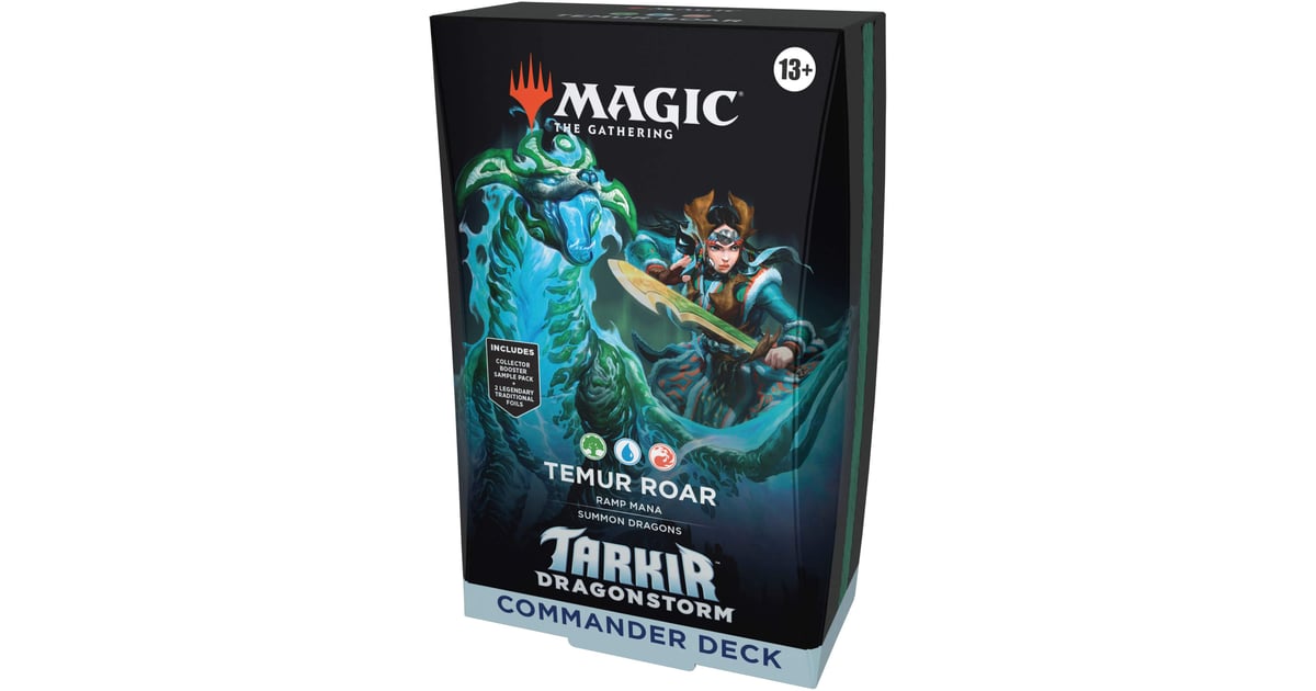 mtg temur roar commander deck Tarkir: Dragonstorm Temur Roar Precon Upgrade & Review