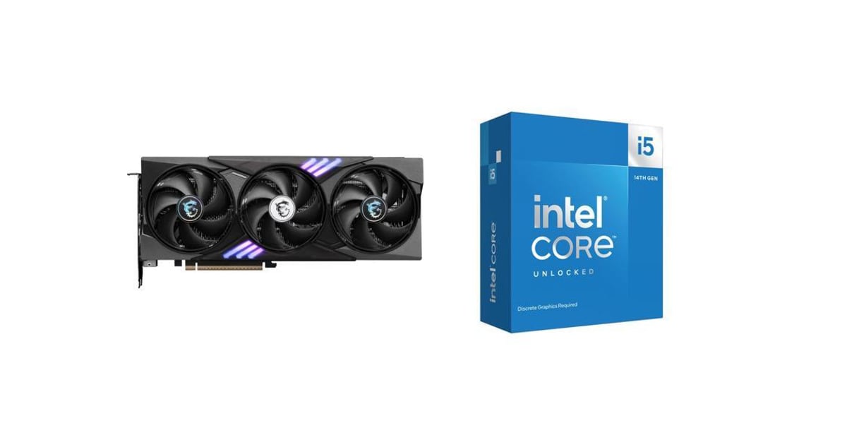 Track GPU CPU Combo - MSI RTX 5060 Ti 8G GAMING TRIO OC Bundle