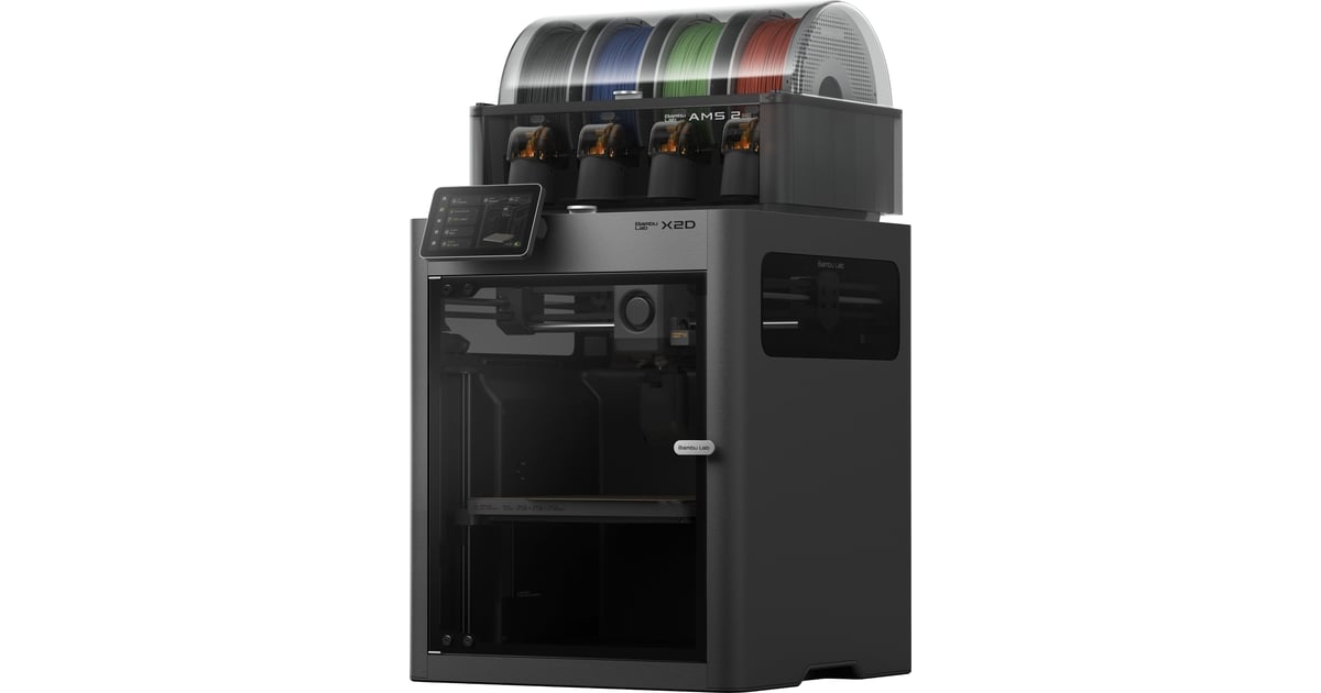 Track Bambu Lab X2D Combo 3D Printer - Gray at eBay