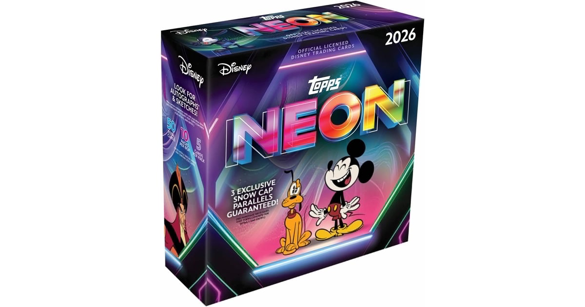 Track 2026 Topps Disney Neon Mega Box at Best Buy