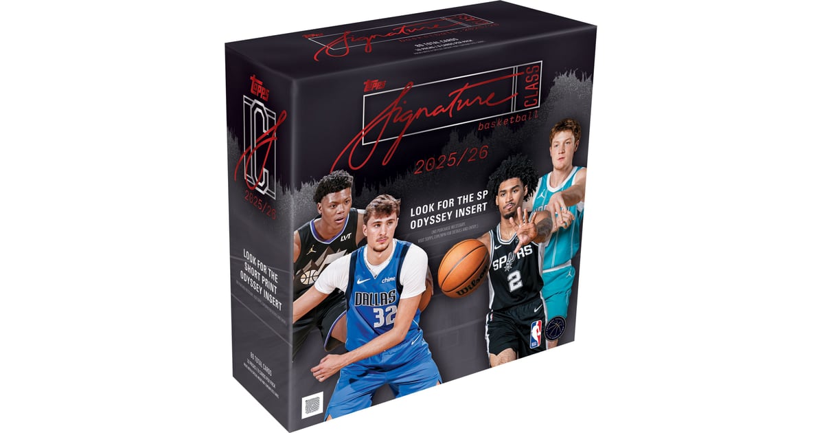 Track 2025-26 Topps NBA Signature Class Mega Box at Dick's