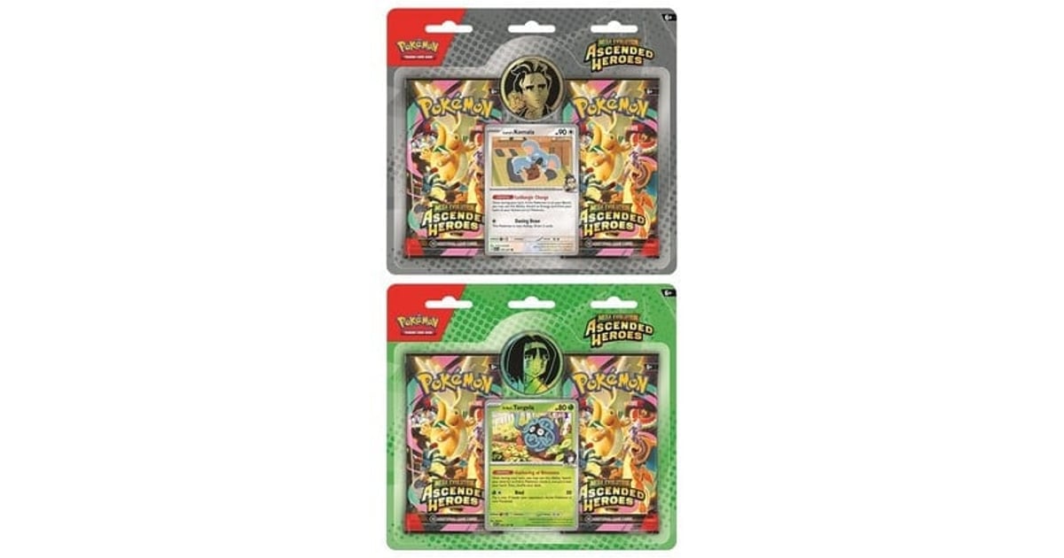 Track Pokemon Ascended Heroes 2-pack Blister at Target