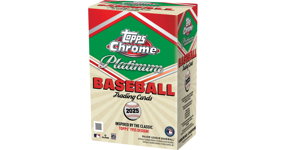 Track 2025 Topps Chrome Platinum Baseball - Value Box at Dick's