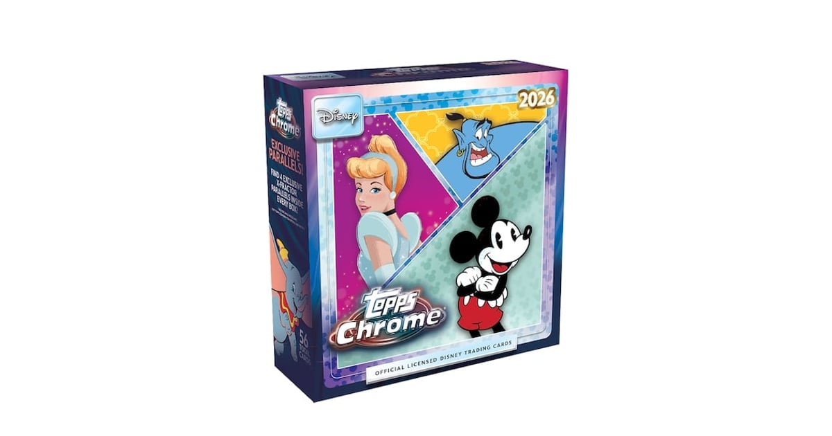Track 2026 Topps Chrome Disney Mega Box at Fanatics