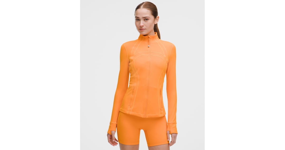 Track Define Jacket *Nulu - Citrus Sizzle Tone - 4 at Lululemon