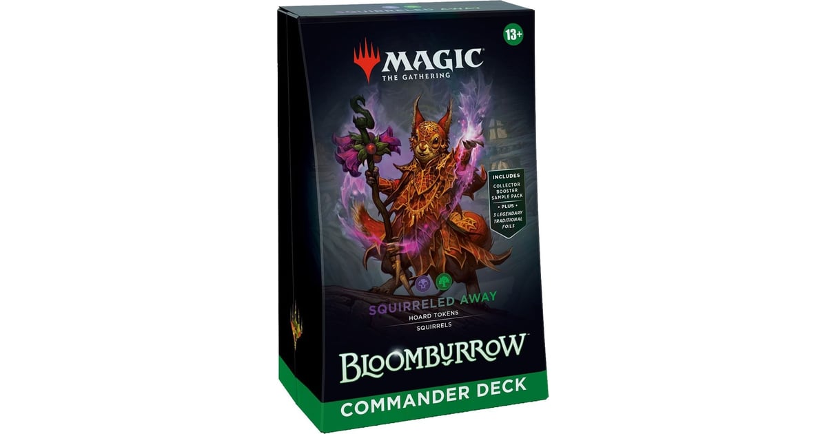 mtg squirreled away commander deck Bloomburrow's Squirreled Away Commander Deck Guide