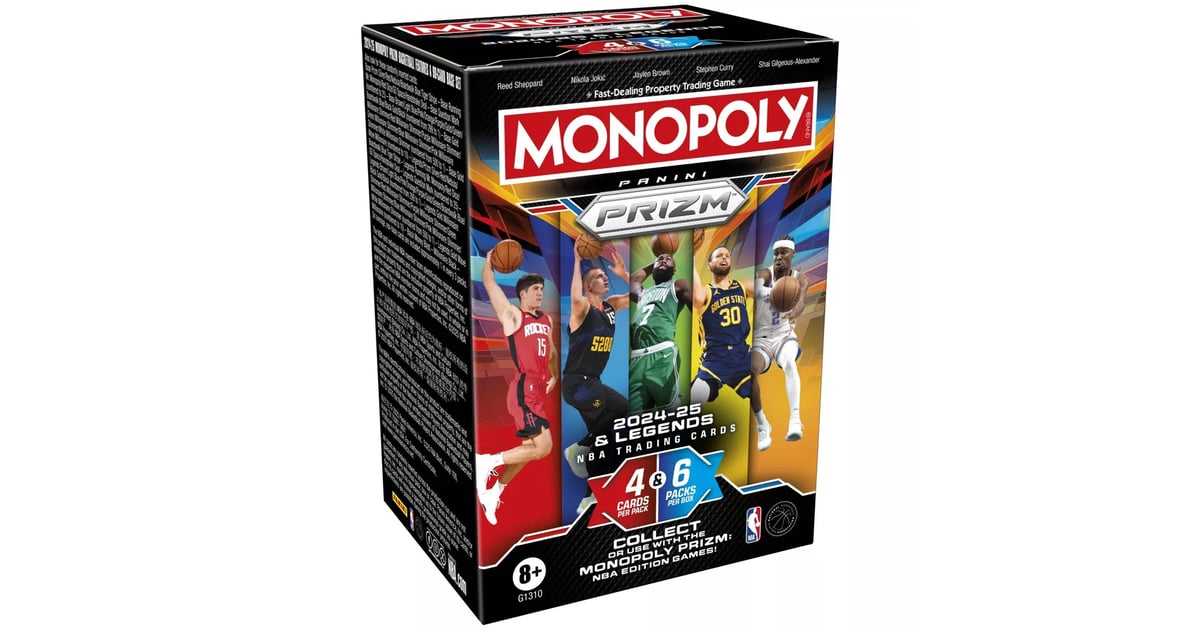 nba monopoly booster box 2022-23 Prizm Monopoly Booster Box