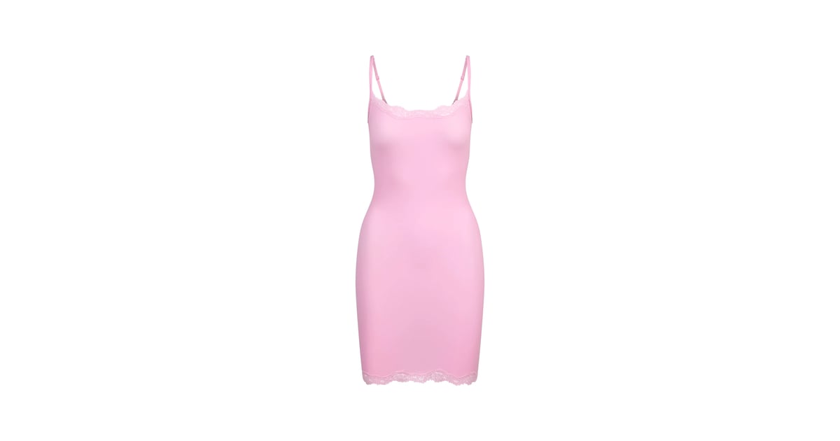 Skims Fits Everybody Lace Slip Dress In Stock Availability and Price