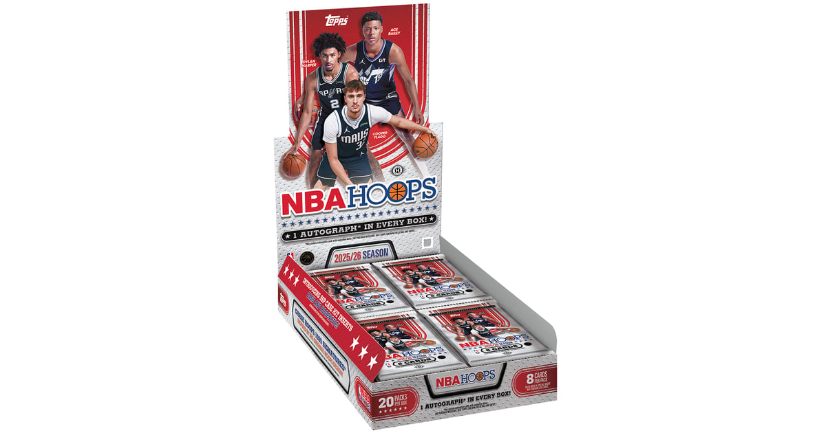 2025-26 Hoops Basketball - Hobby Box In Stock Availability and
