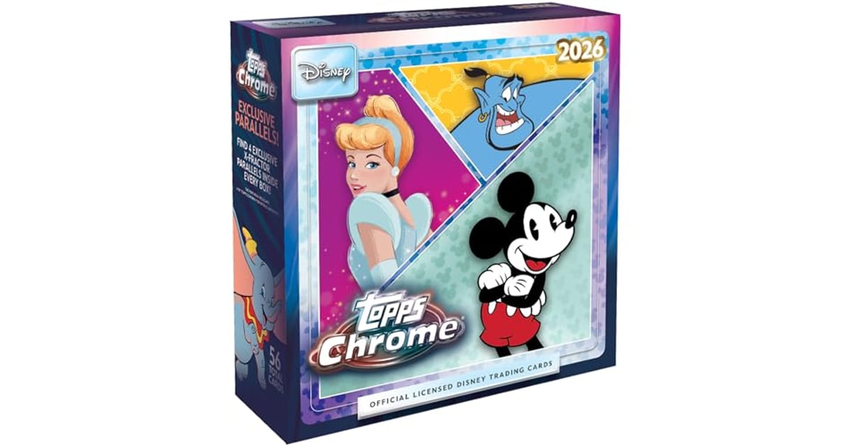 2026 Topps Chrome Disney Mega Box In Stock Availability and Price