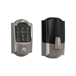 Track Stock of Schlage BE499WB CAM 619 Encode Plus WiFi Deadbolt Smart Lock with Apple Home Key, Keyless 