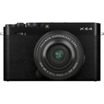 Track Stock of Fujifilm X-E4 Camera Kit - Black