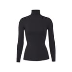 Track Stock of Skims Fits Everybody Turtleneck Top - Onyx - Xs