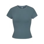 Track Stock of Skims Cotton Jersey T Shirt - Kyanite - M
