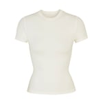 Track Stock of Skims Cotton Jersey T Shirt - Bone - 2 X