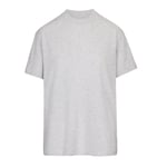 Track Stock of Skims Boyfriend T Shirt - Light Heather Grey - Xl