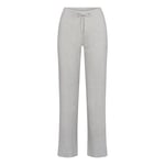 Track Stock of Skims Cotton Jersey Straight Leg Pant  - Light Heather Grey
