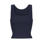 Track Stock of Skims Cotton Rib Tank - Navy - L
