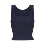 Track Stock of Skims Cotton Rib Tank  - Navy