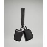 Track Stock of Lululemon Dual Pouch Wristlet - Black