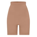 Track Stock of Seamless Sculpt High Waisted Above The Knee Short  - Sienna