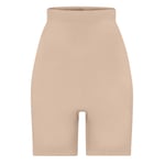 Track Stock of Skims Seamless Sculpt High Waisted Above The Knee Short - Mica - L