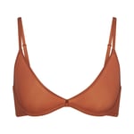 Track Stock of Skims Weightless Scoop Bra  - Bronze