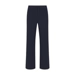 Track Stock of Skims Cotton Jersey Straight Leg Pant  - Navy