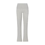 Track Stock of Skims Cotton Jersey Foldover Pant - Light Heather Grey - 4 X