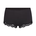 Track Stock of Skims Fits Everybody Lace Boy Short - Onyx - Xl
