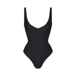 Track Stock of Skims Body Unlined Plunge Thong Bodysuit 