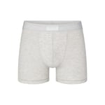 Track Stock of Skims Cotton Mens 3" Boxer Brief - Light Heather Grey - Xs - 3"