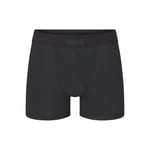 Track Stock of Skims Cotton Mens 3" Boxer Brief - Onyx - Xs - 3"