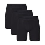 Track Stock of Skims Stretch Mens 5 Inch Boxer Brief 3 Pack  - Obsidian