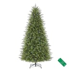 Track Stock of 7.5 ft. Full Pre-Lit LED Grand Duchess Balsam Fir Christmas Tree - Regular