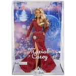 Track Stock of Barbie Signature Mariah Carey Holiday Celebration Collector Doll in Glittery Red Gown