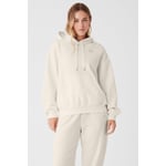 Track Stock of Alo Accolade Hoodie - Bone - Xl