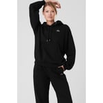 Track Stock of Alo Accolade Hoodie - Black - S