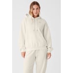 Track Stock of Alo Accolade Hoodie - Bone - Xxs