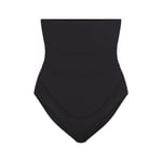 Track Stock of Fits Everybody Maternity Banded High Waisted Brief  - Onyx
