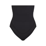 Track Stock of Skims Fits Everybody Maternity Banded High Waisted Brief - Onyx - M