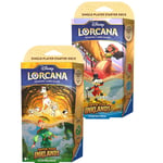 Track Stock of Disney Lorcana - Into The Inklands Starter Decks - Set of 2