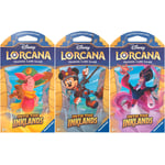 Track Stock of Disney Lorcana Into the Inklands Booster Pack - 1