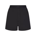 Track Stock of Skims Cotton Rib Old Loose Boxer  - Soot