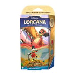 Track Stock of Disney Lorcana - Into The Inklands Starter Decks - Ruby & Sapphire
