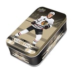 Track Stock of 2023-24 Upper Deck NHL Series Two Hockey Trading Card Tin