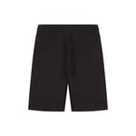 Track Stock of Skims Jersey Lounge Mens Relaxed Short - Obsidian - Xs